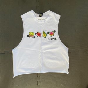 TWL fruit crop tank top, XS